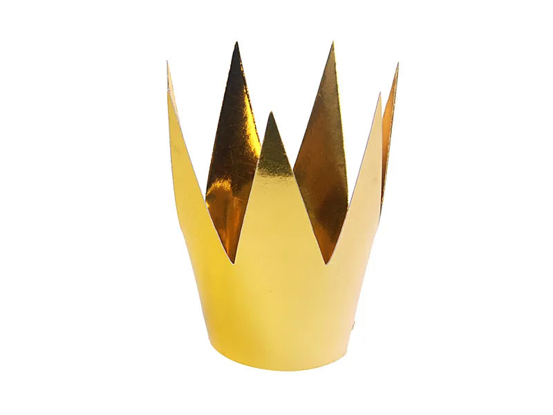 Coroas de festa, ouro, 5,5 cm, 3 peças