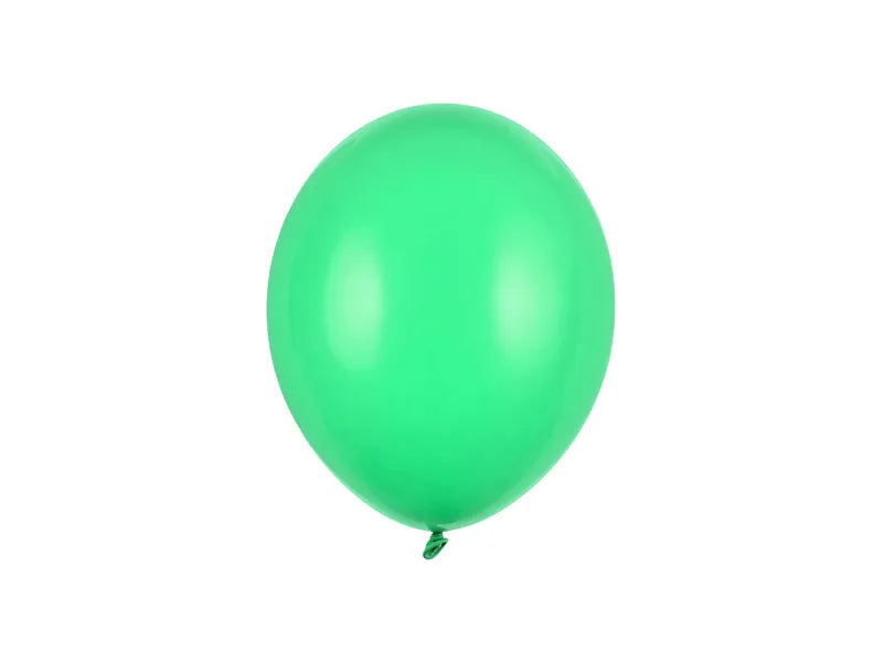 Strong Balloons 23 cm, Pastel Green, 100 pcs Partydeco
