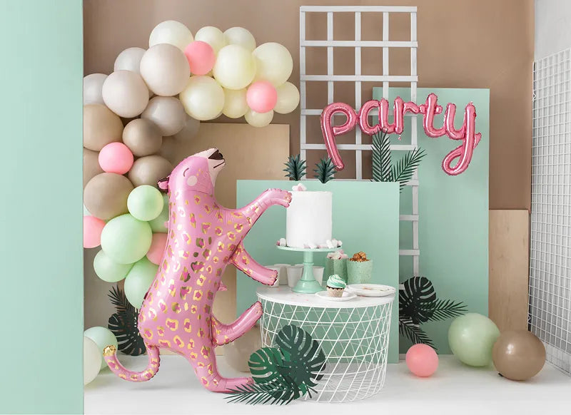 Strong Balloons 23 cm, Pastel Cappuccino, 100 pcs Partydeco