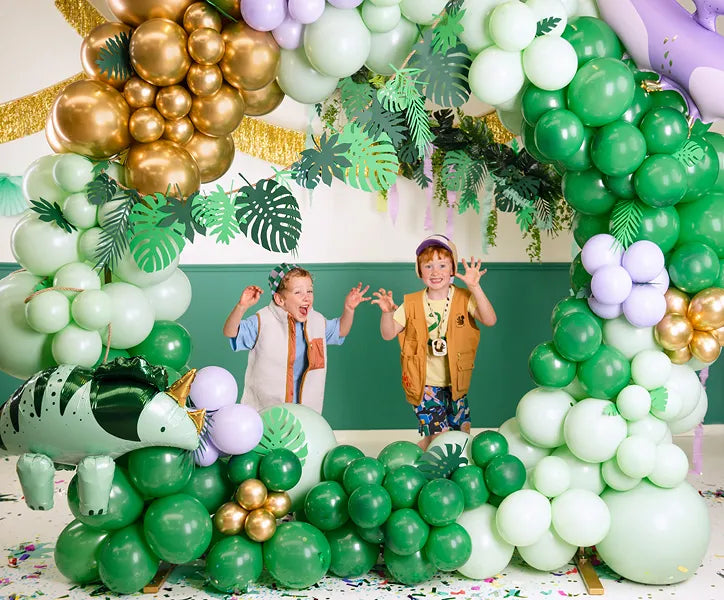Strong Balloons 30cm, Pastel Emerald Green, 100 pcs Partydeco
