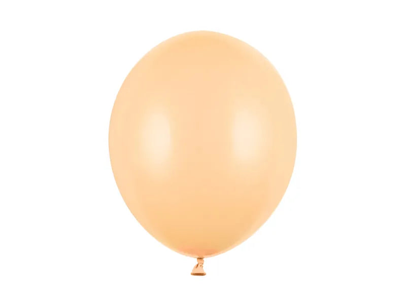 Strong Balloons 30cm, Pastel Light Peach, 100 pcs Partydeco