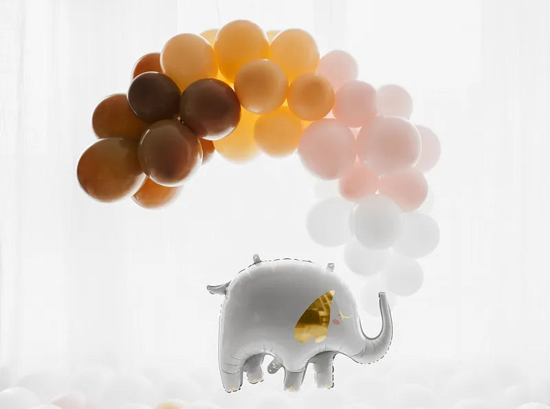 Strong Balloons 30cm, Pastel Light Peach, 100 pcs Partydeco