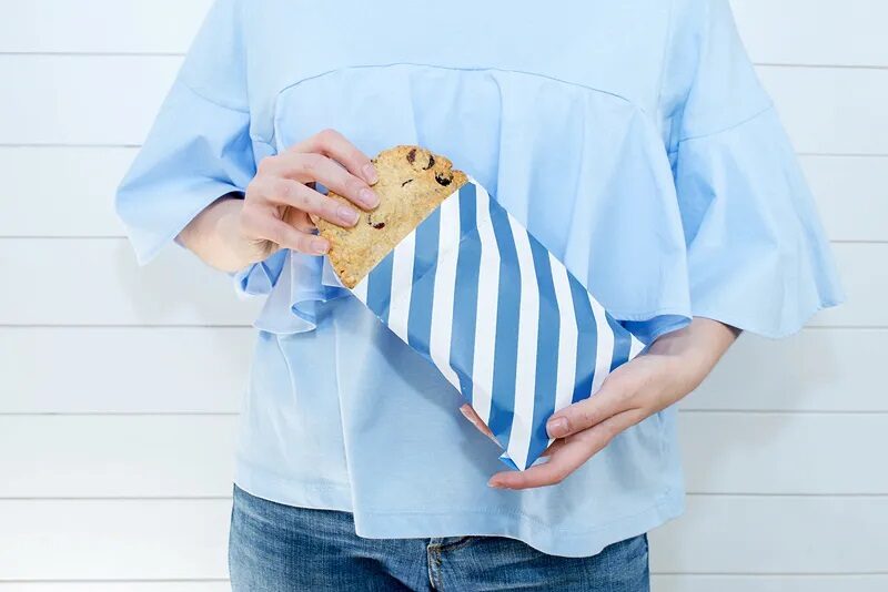 Candy paper bags Ahoy, 13x14 cm, 6 pcs Partydeco