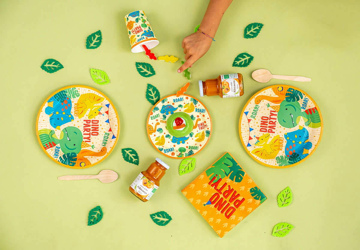 Paper napkins Dino Party, 33x33 cm, 20 pcs Maverick