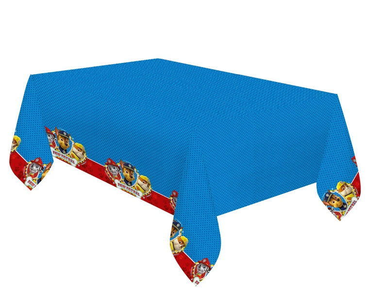 Table cover Paw Patrol: Lets Roll, plastic, 120x180 cm PROCOS