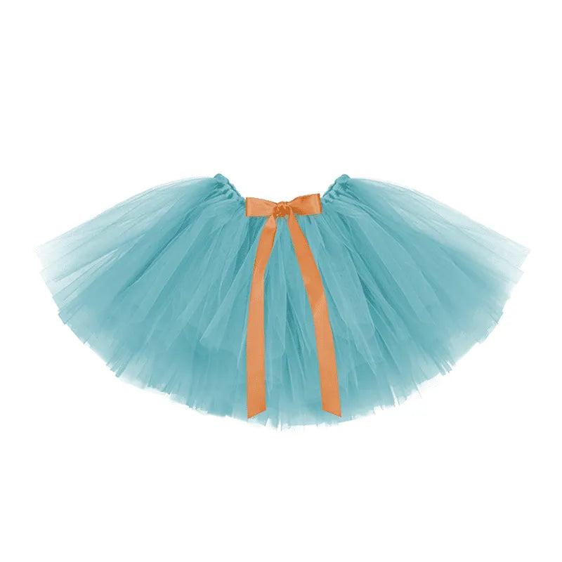 Tutu skirt, blue/ turquoise, 60 x 30 cm