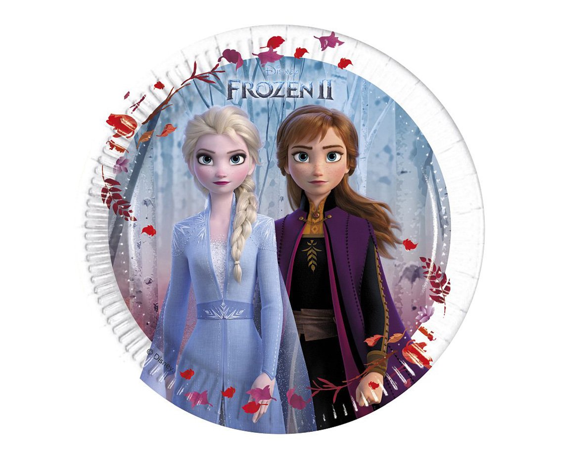 Paper plates Frozen 2, 20 cm, 8 pcs PROCOS