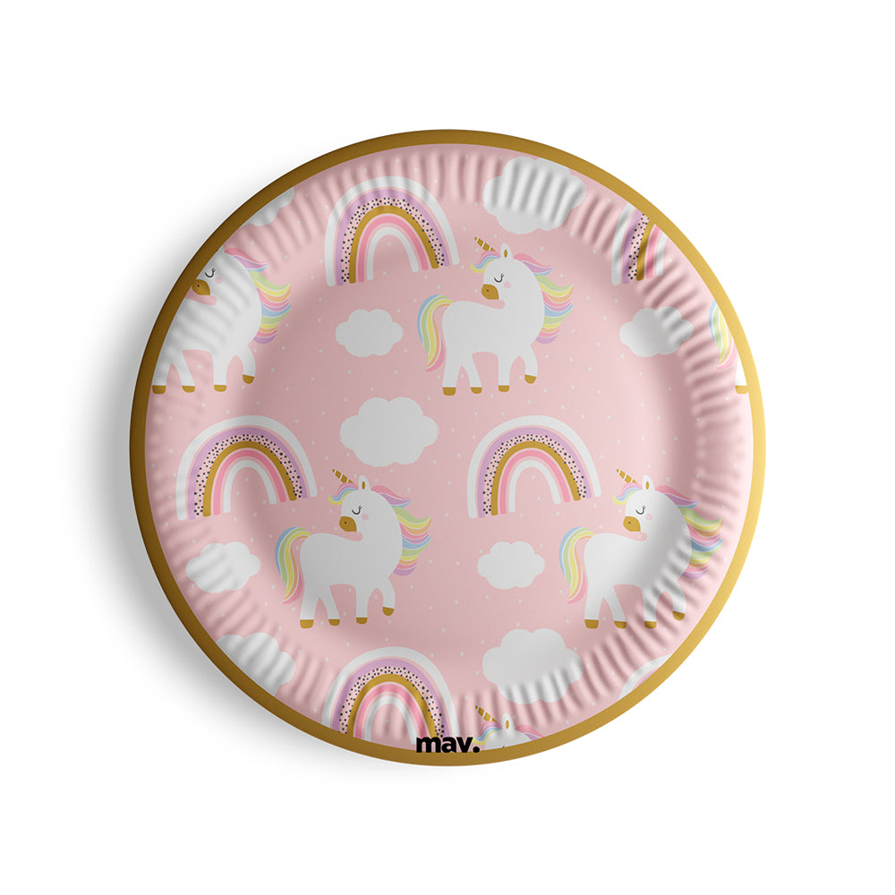 Paper plates Magical Day, 23 cm, 8 pcs Maverick